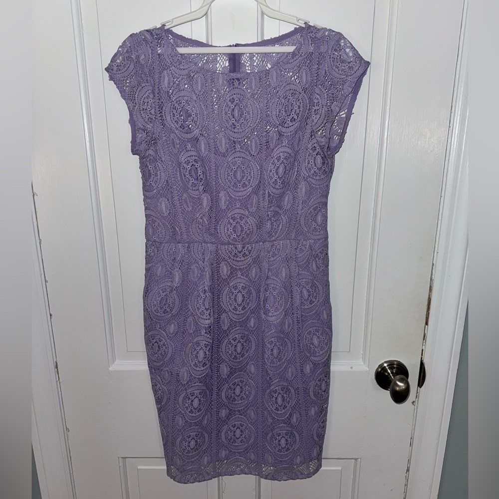 Sugar Magnolia Lilac Lace Dress